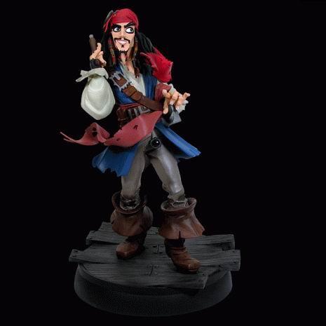 Jack Sparrow Animated Maquette