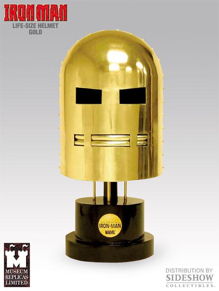 Helmet Of Iron Man Golden 1:1 Replica