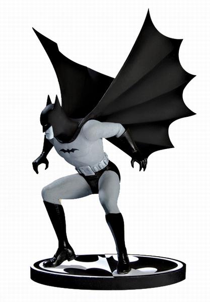Batman Black & White Statue Bob Kane