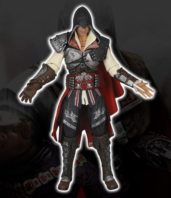 Assasin's Creed 2 Ezio Black 7 Inch Action Figure