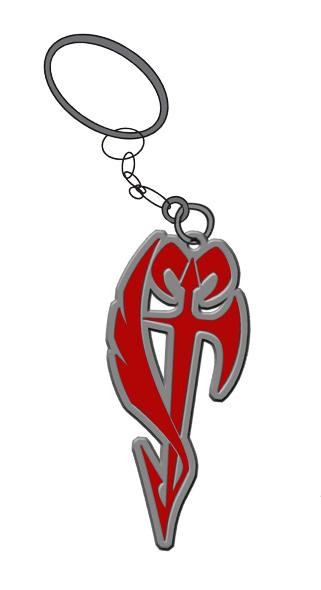Devil May Cry Metal Symbol Keyring