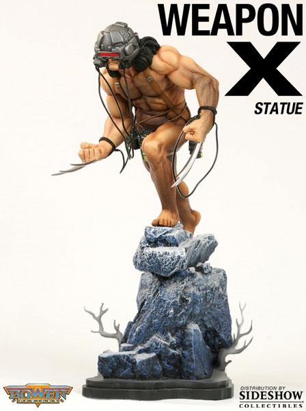 Weapon X Lab Wired Wolverine Statue