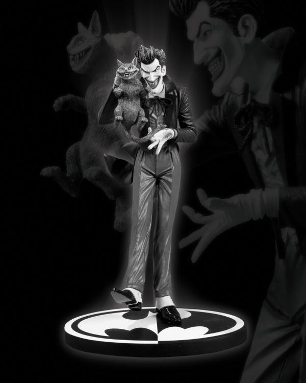 Joker Black & White Brian Bolland Statue