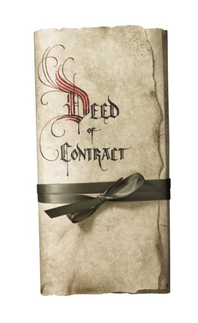 The Hobbit : Bilbo's Deed of Contract 1:1 Replica