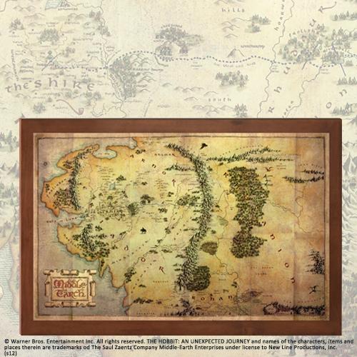 The Hobbit : The Map of Middle Earth