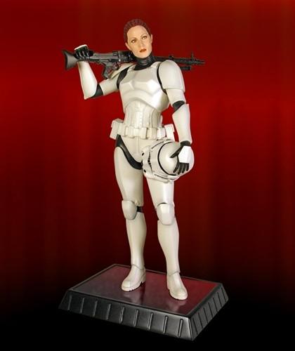 Female Stormtrooper Statue