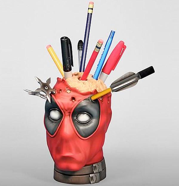 Deadpool Pencil Holder Bust