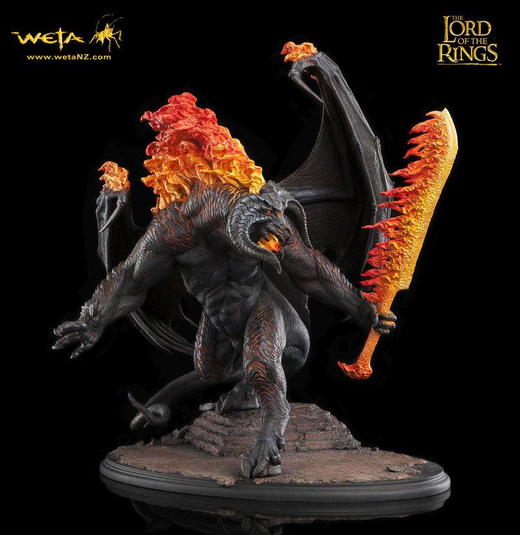 The Balrog Demon Of Shadow And Flame Statue