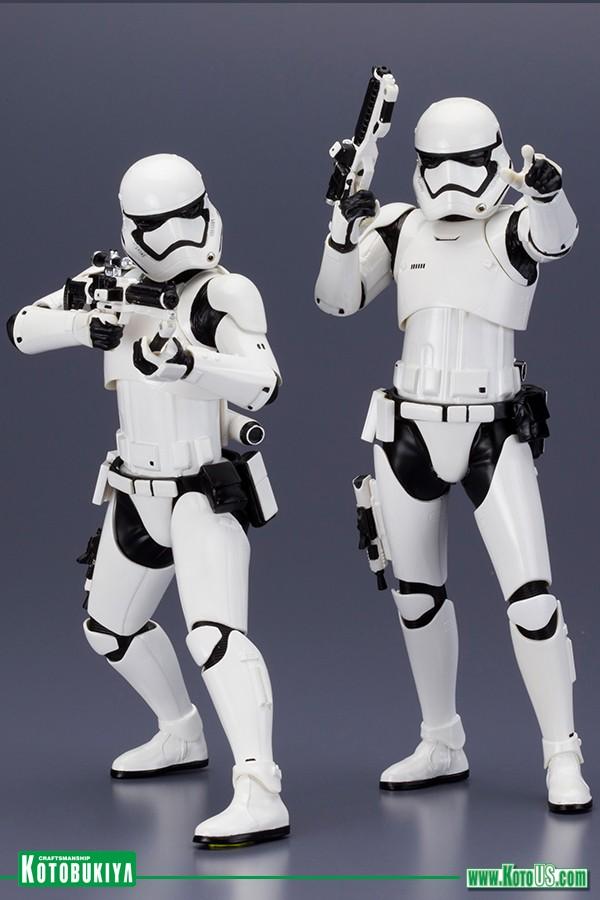 First Order Stormtrooper 2 Pack ArtFX Set