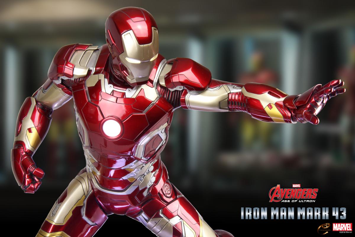 Iron Man Mark 43 1/3 Maquette