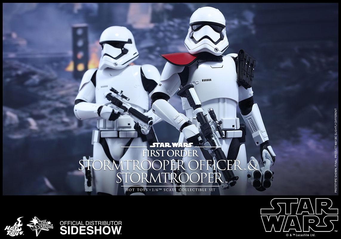 First Order Officer and Stormtrooper Sixth Scale Figure Set