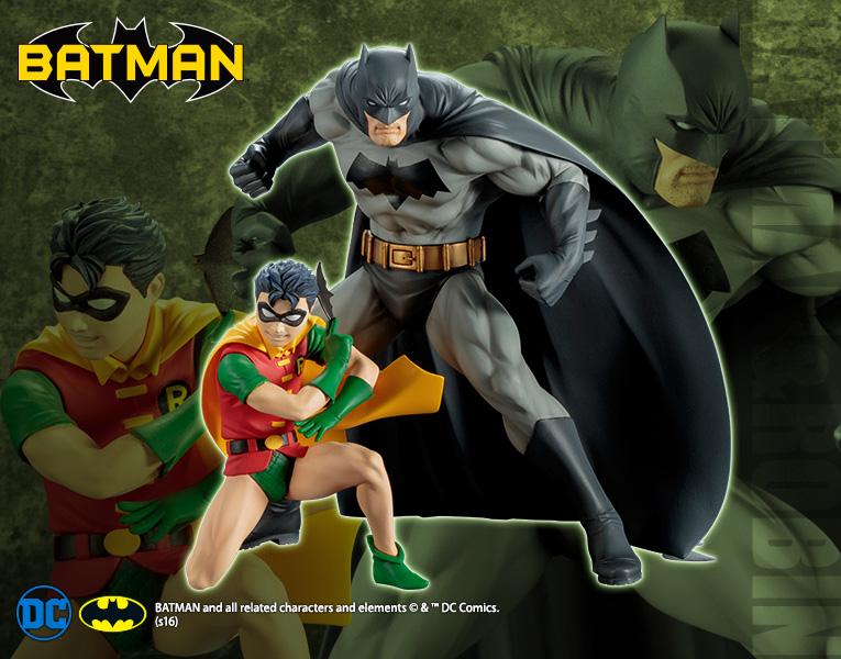 Batman & Robin ArtFX+ Statue Set