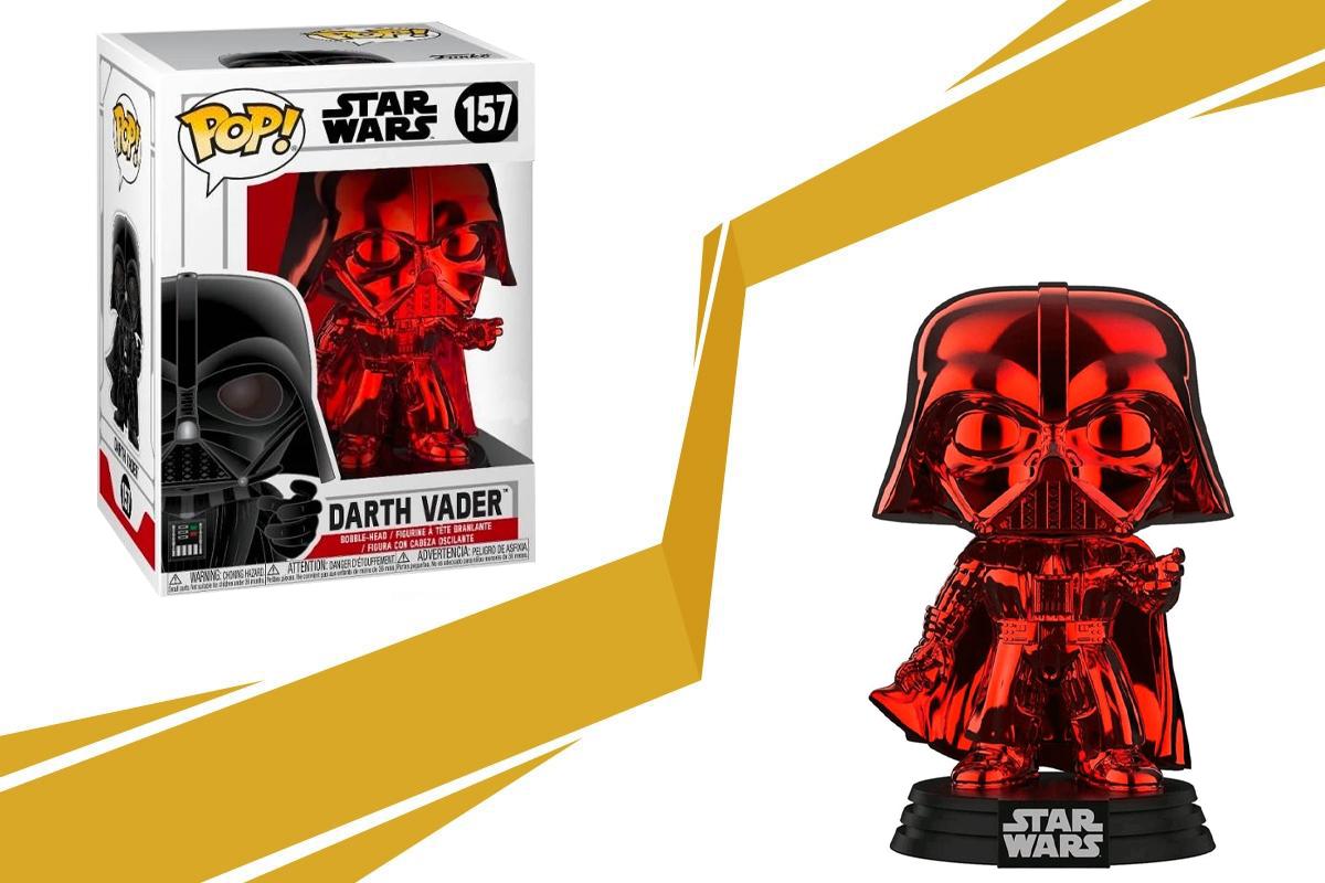 Darth Vader Red Chrome POP Figure