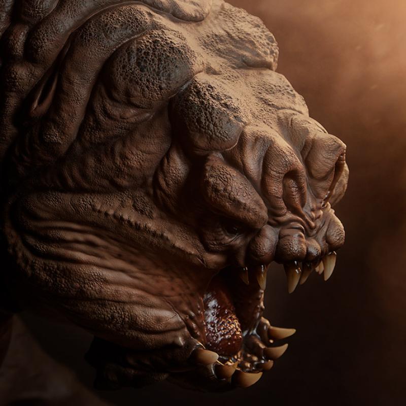 sideshow-collectibles-rancor-deluxe-statue-ss1-731