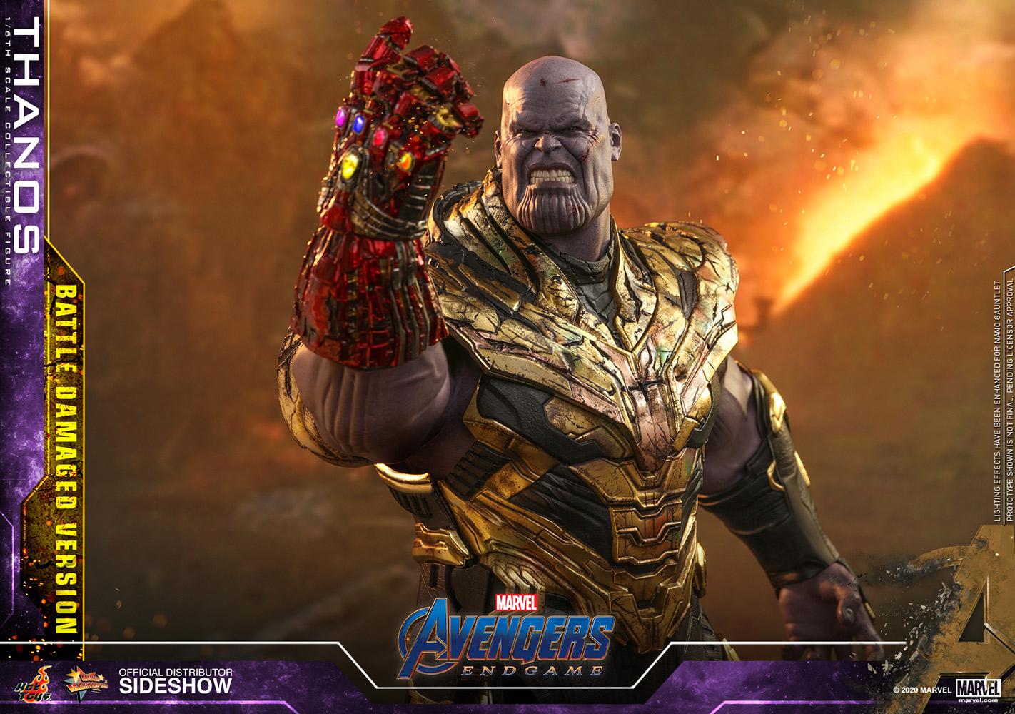 Thanos (Battle Damaged Version) Sixth Scale Figure