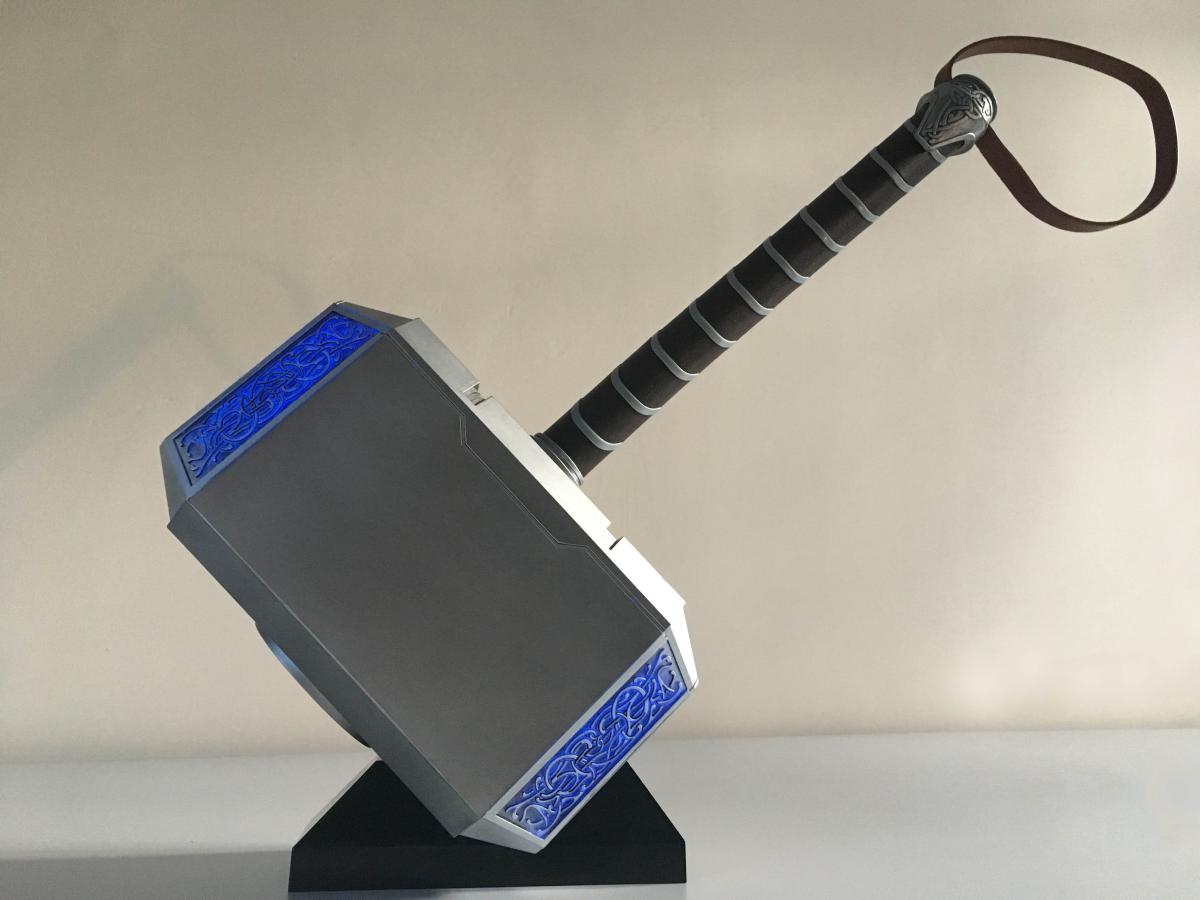 Thor Mjolnir Hammer 1:1 Life Size Electronic Role Play Replica