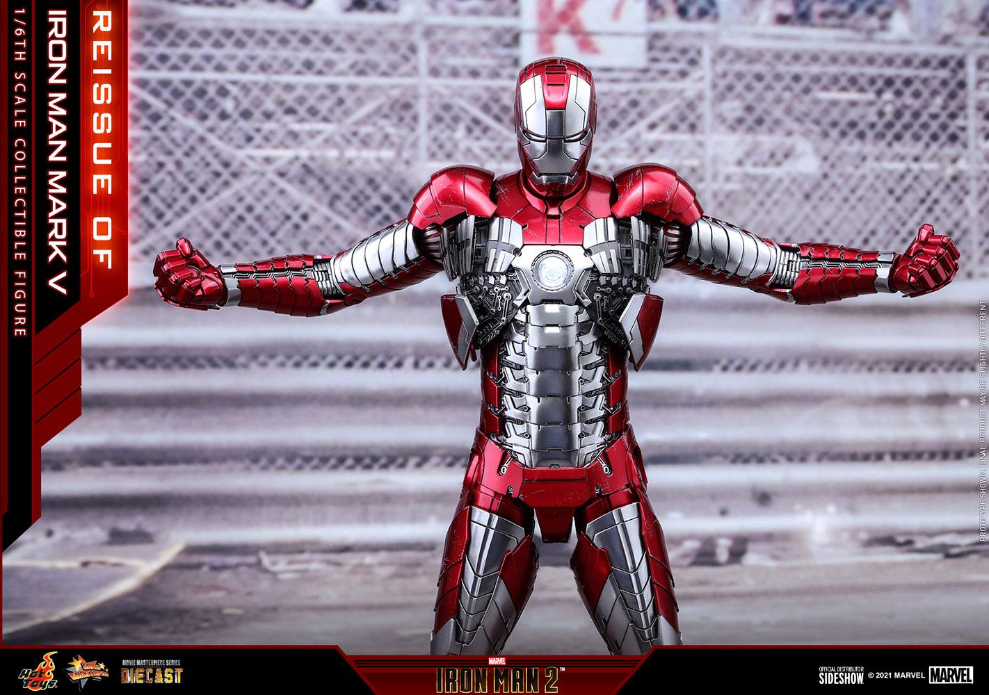 Iron Man Mark V Diecast Sixth Scale Figure