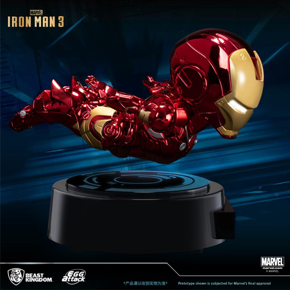 Iron-Man Mark 3 Magnetic Floating (Chrome Limited Version) Egg Attack Figure