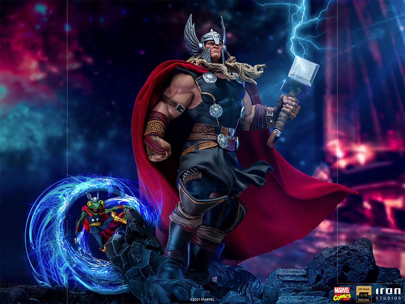 Thor Unleashed Deluxe 1:10 Art Scale Statue