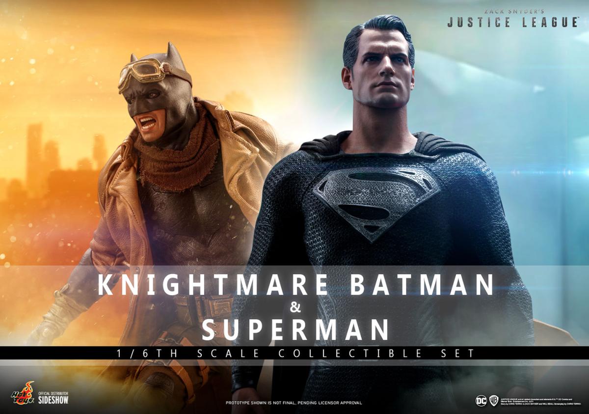 Knightmare Batman and Superman Sixth Scale Figure Set