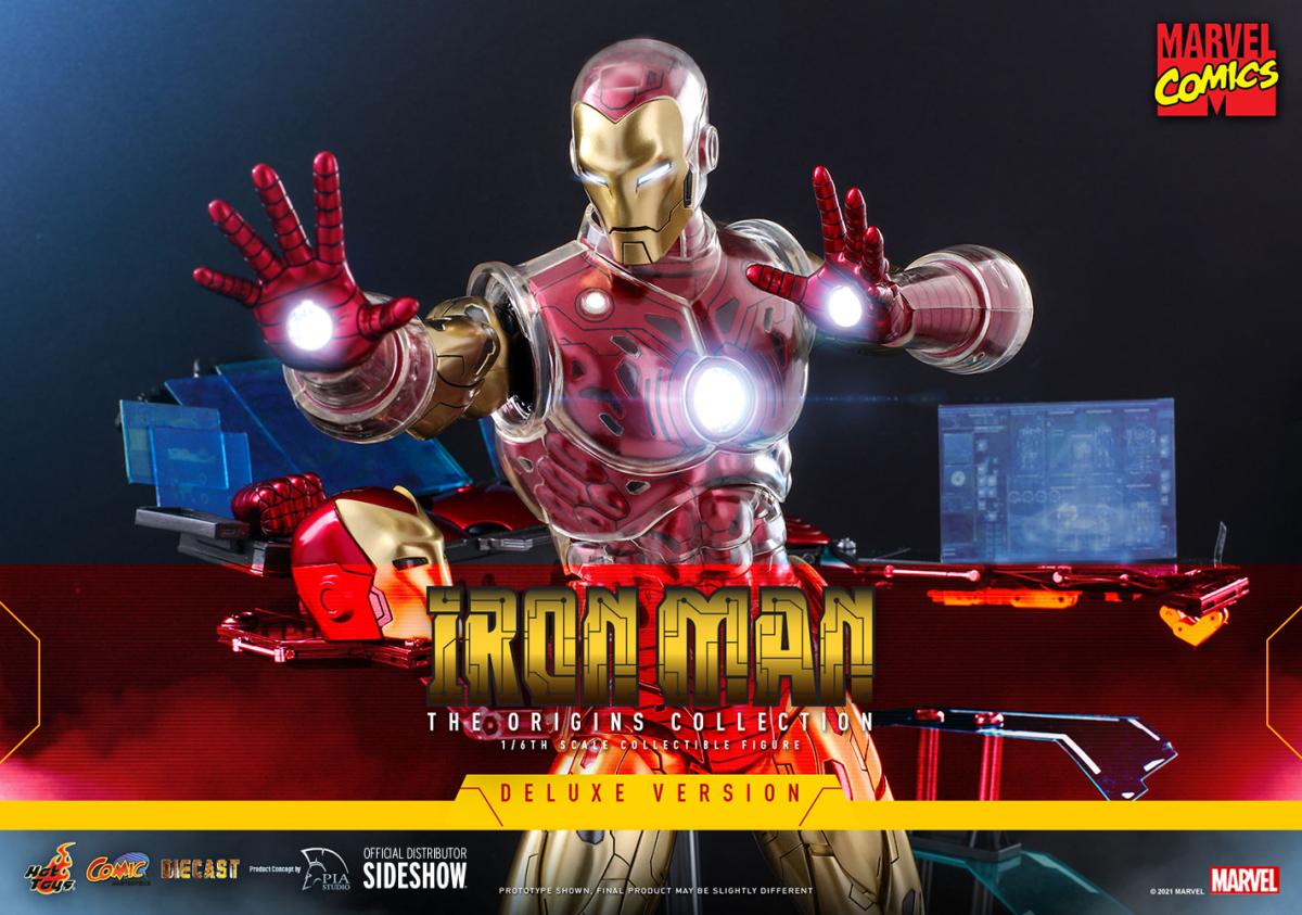 Iron Man The Origins (Deluxe) Diecast Sixth Scale Figure