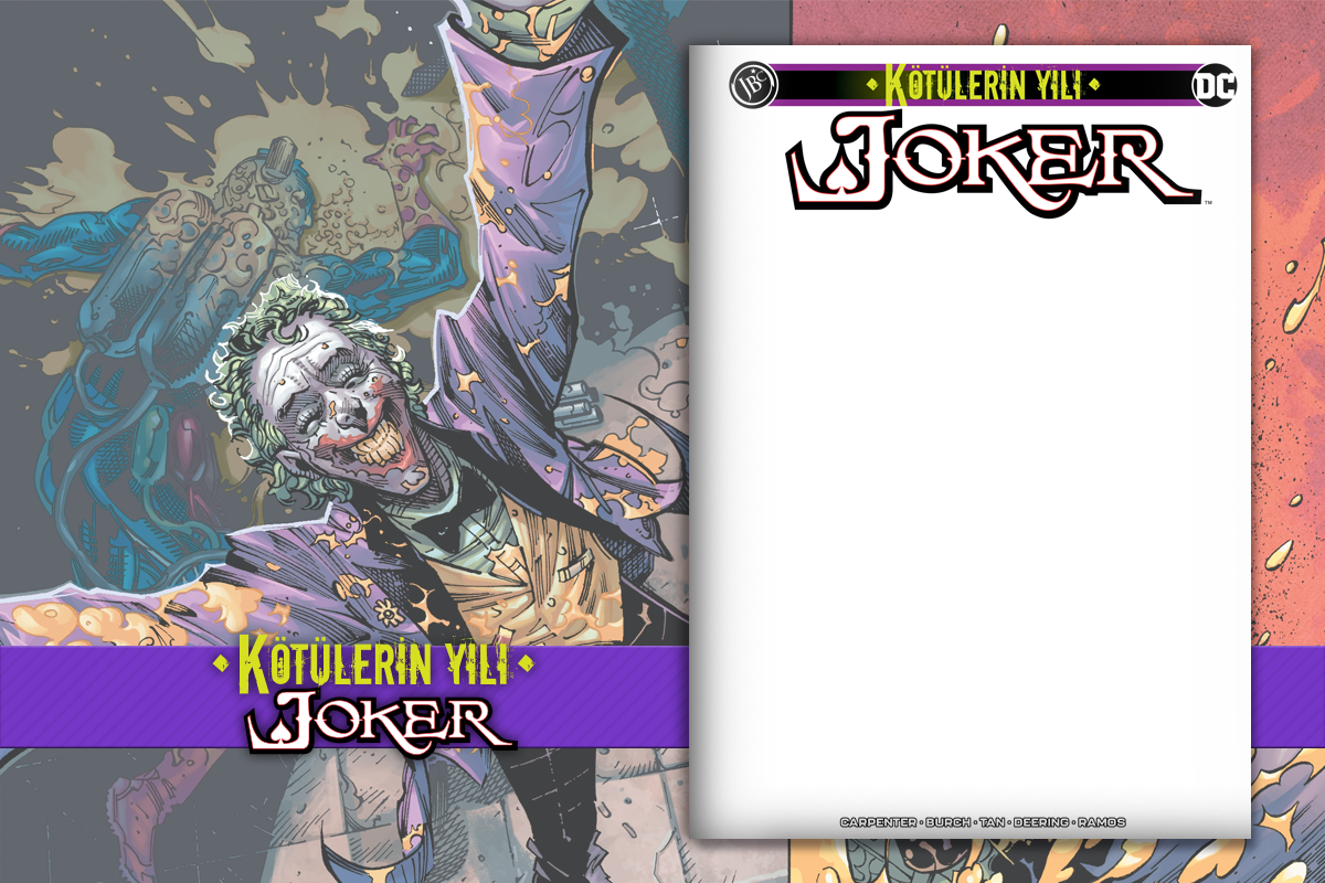 Joker: Kötülerin Yılı (Boş Kapak)