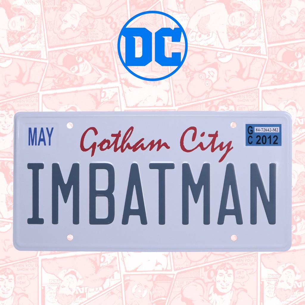 Batman Gotham City Numberplate Metal Sign