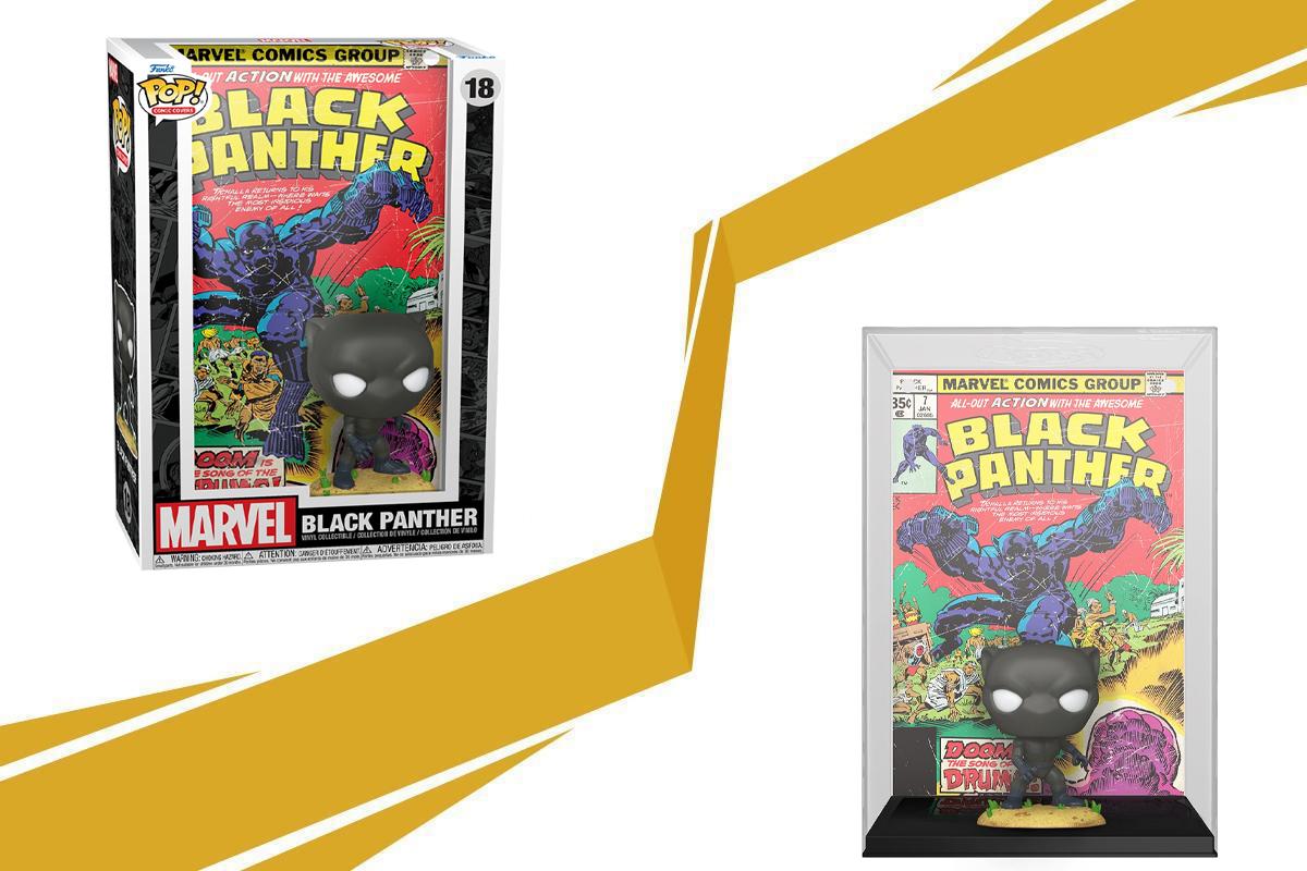 Black Panther Comic Cover POP Figure