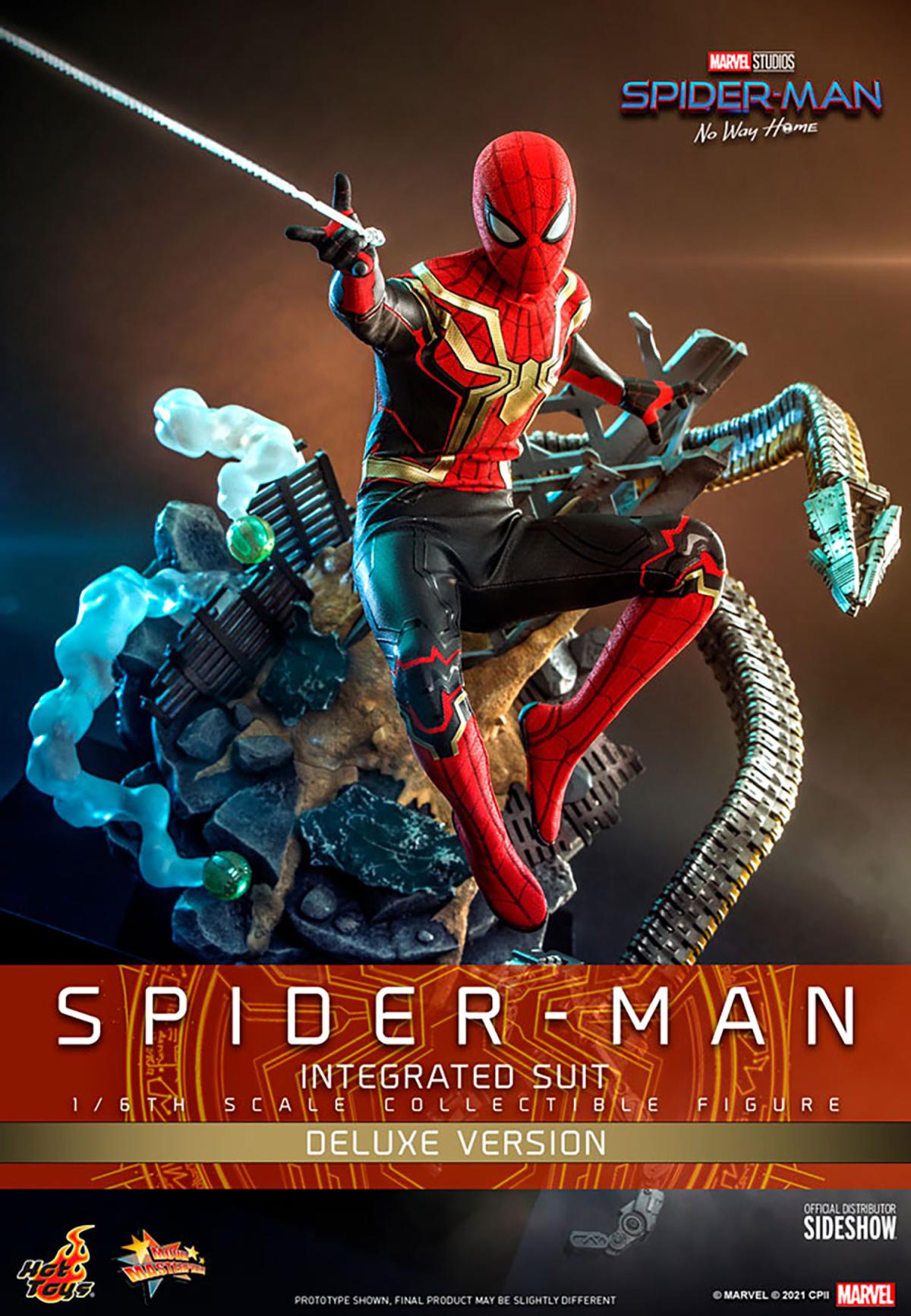 Spider-Man (Integrated Suit) Deluxe Version Sixth Scale Figure
