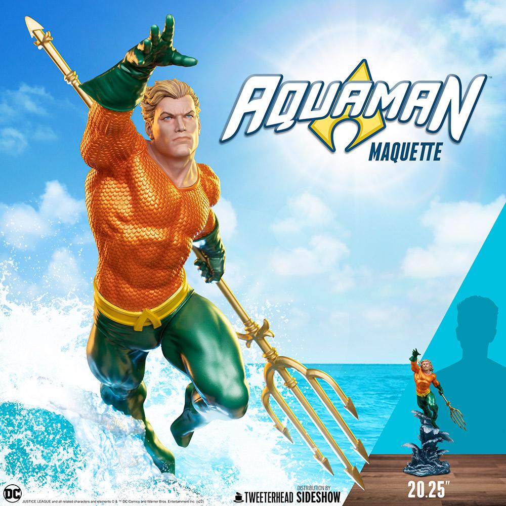 Aquaman Sixth Scale Maquette